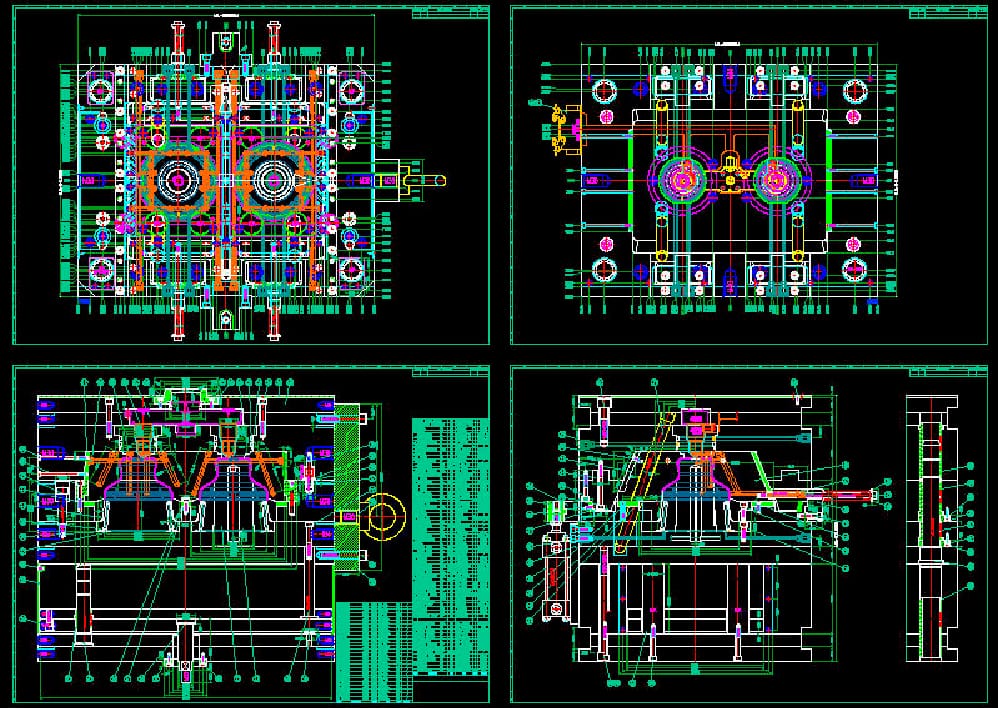 金型設計イメージ
